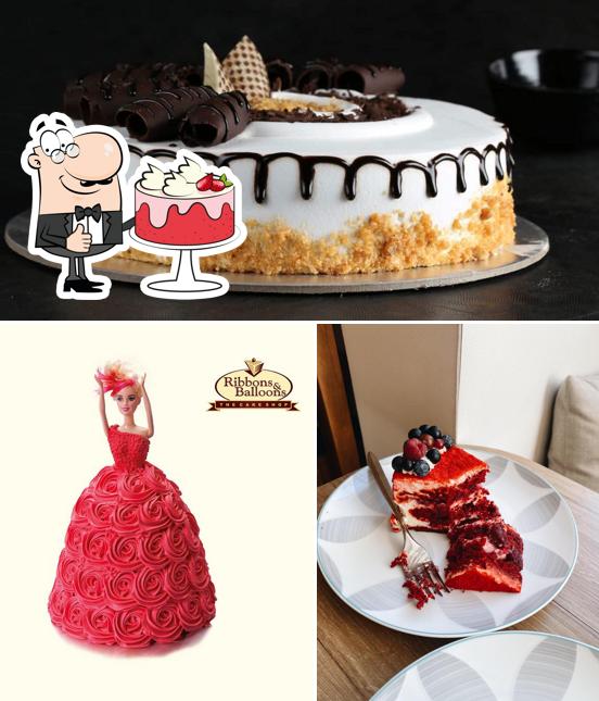 Red velvet cake at Ashtan Bakers The Cake Shop