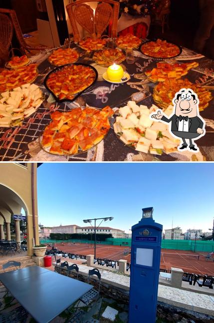 Dai un'occhiata agli interni di Hanbury Tennis & Padel Club