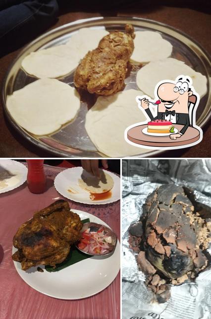 Herbal chicken taliparamba offers a variety of sweet dishes