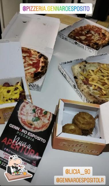 Platti al Pizzeria Gennaro Esposito