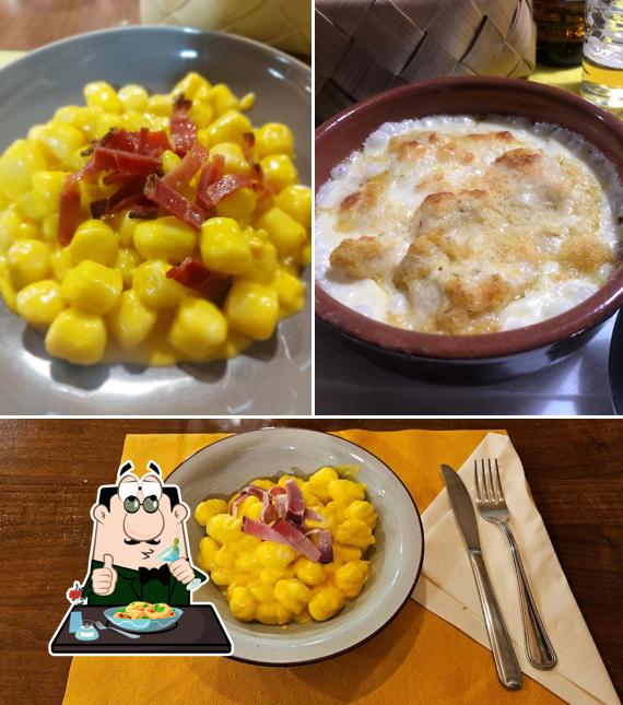 Maccheroni al formaggio al Trattoria La Rognosa