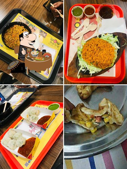 Food at Wow! Momo
