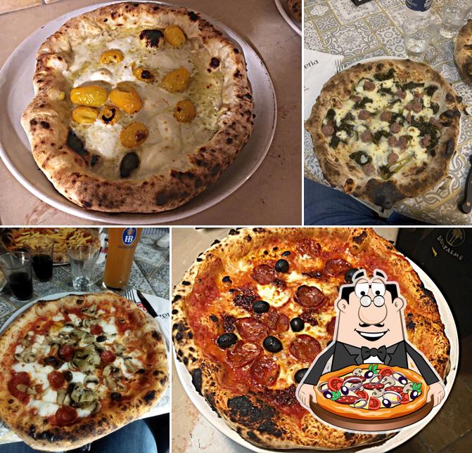 A Gonia Pizzeria fritti e cucina, puoi provare una bella pizza