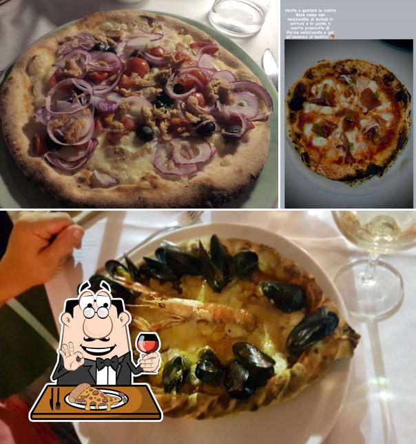 Scegli una pizza a Trattoria di pesce Il portale
