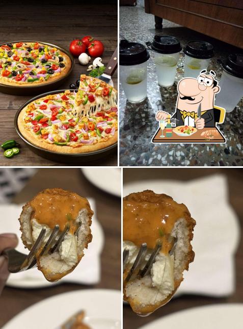 Food at Downtown Pizzeria