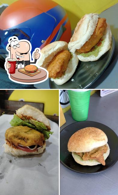 Try out a burger at Mumbai Chai Cafe Margao, Goa