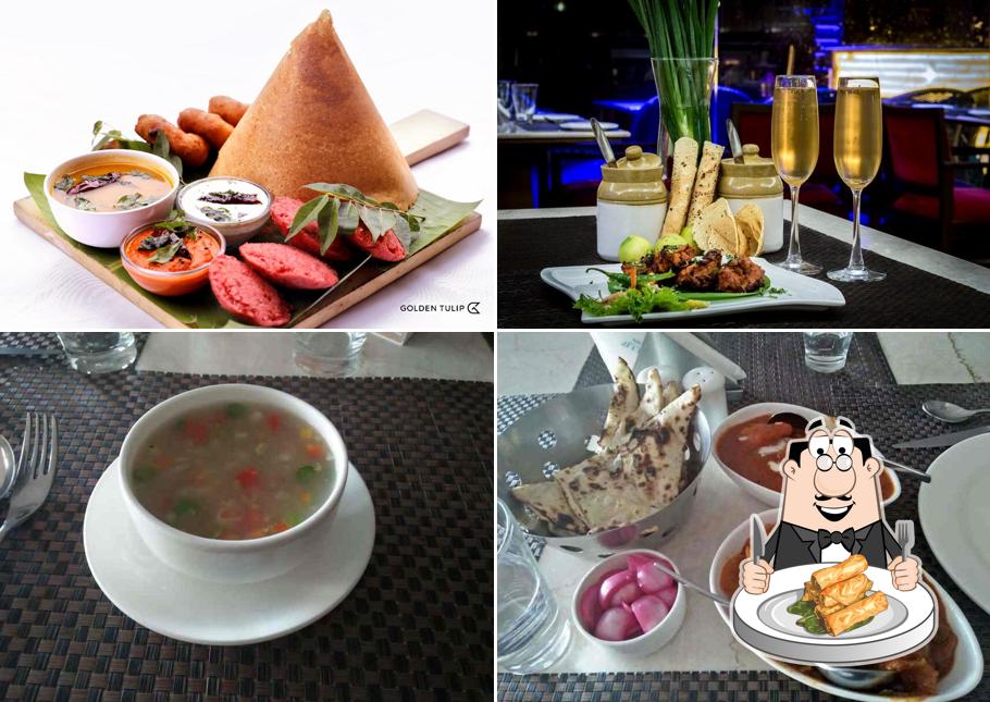 Spring rolls at Patio Terrasse - Golden Tulip