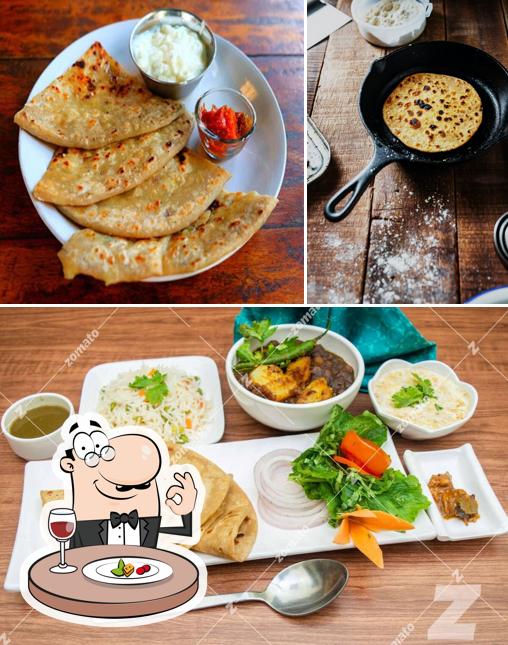 Meals at Popular Paratha