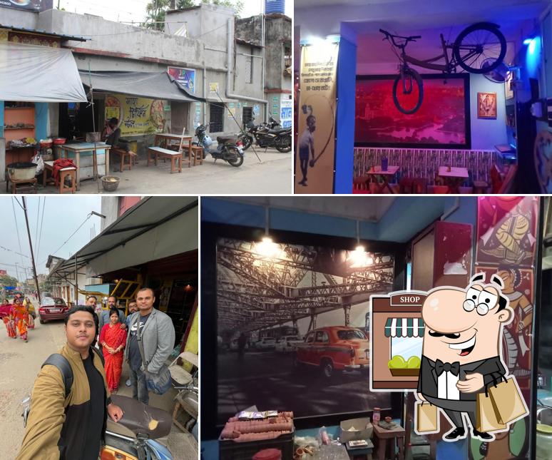 The exterior of Saha Tiffin Stall