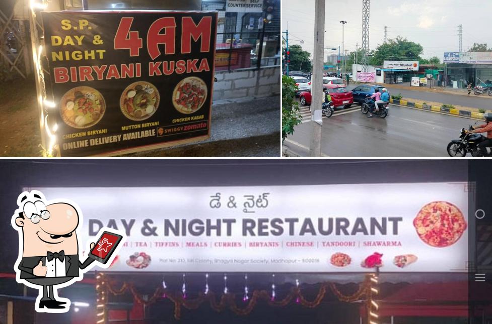 SP Day and Night Restaurant is distinguished by exterior and food