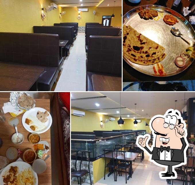 The interior of Real Kathiyavadi Restaurant - Best Kathiyawadi Restaurant