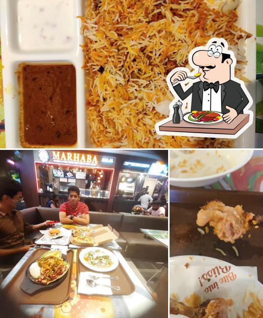 The image of Marhaba’s food and dining table