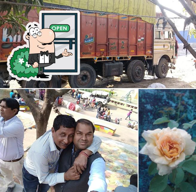 You can get some fresh air at the outside area of NEW BHULLAR DHABA