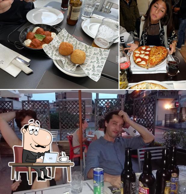 Gli interni di Pizzeria Mandolino