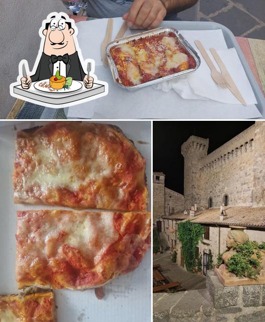 Platti al Pizzeria Da Flavio Bolsena