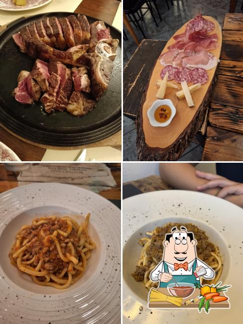 Spaghetti alla bolognese al Osteria Montescudaio