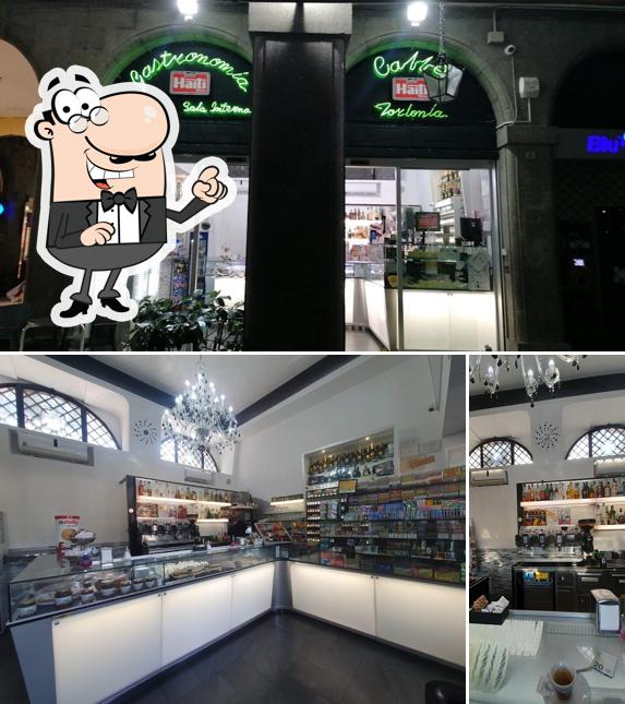 Gli interni di Bar Torlonia