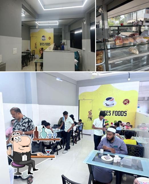 The interior of Bites Foods