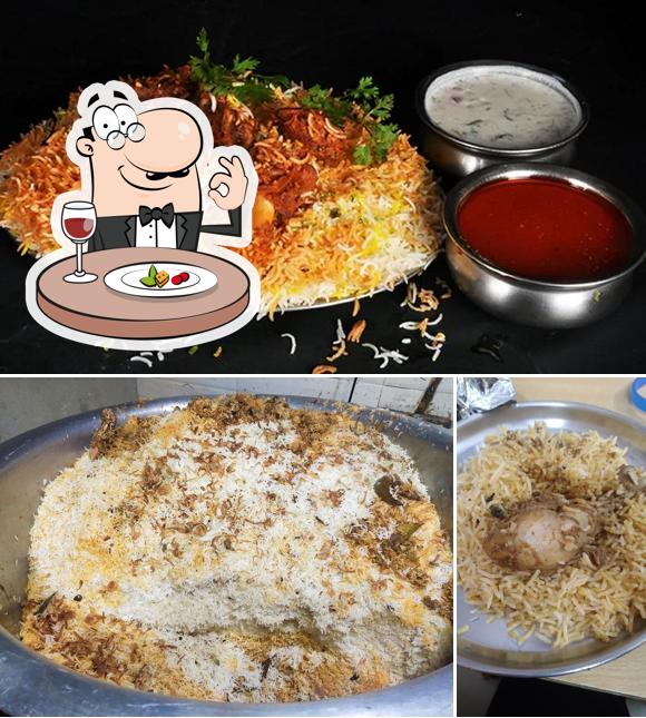 Biryani at Nani's Hyderabad Dum Biryani
