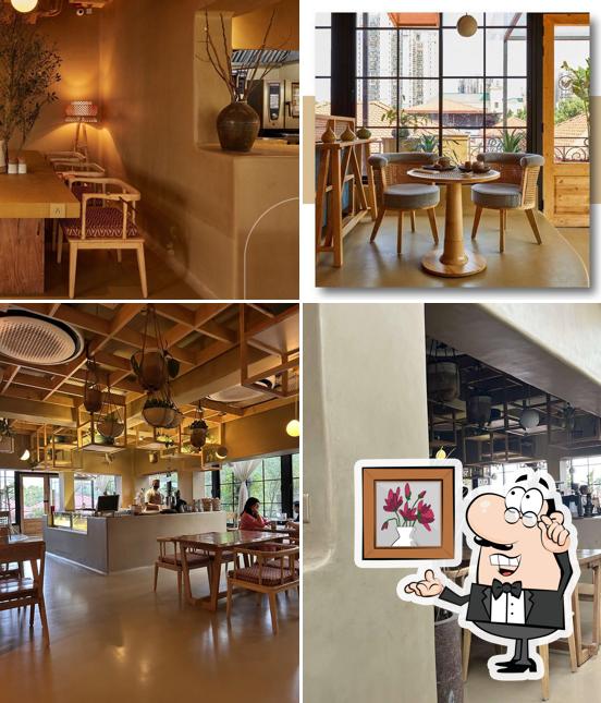 The interior of Ngarum Coffee
