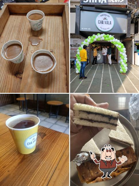 Food at Cha Vala Cafe