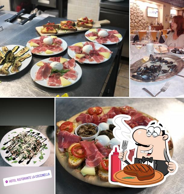 Scegli i piatti di carne a Ristorante La Coccinella