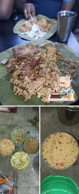 Fried rice at Ocheri Briyani Hotel