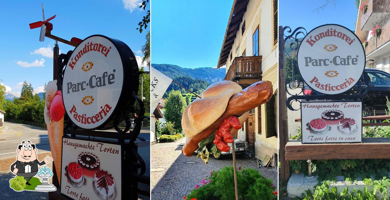 Gli esterni di Parc Cafè