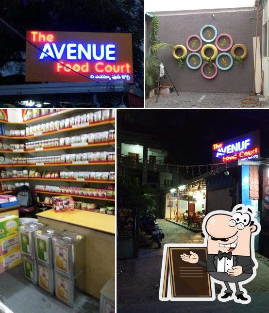 The exterior of The Avenue Food Court