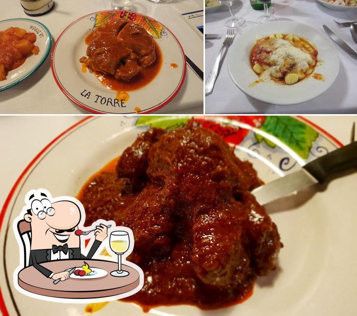 Cibo al Trattoria la Torre