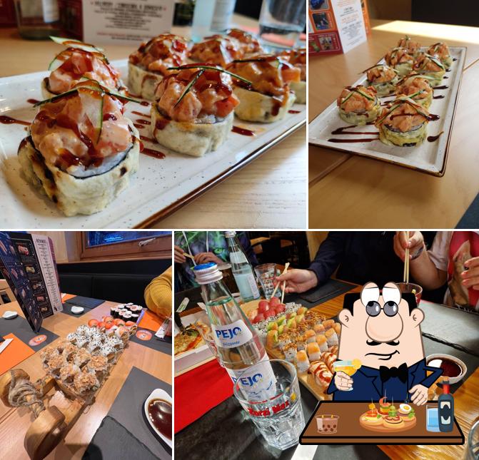 Bruschette al schiri sushi tesero