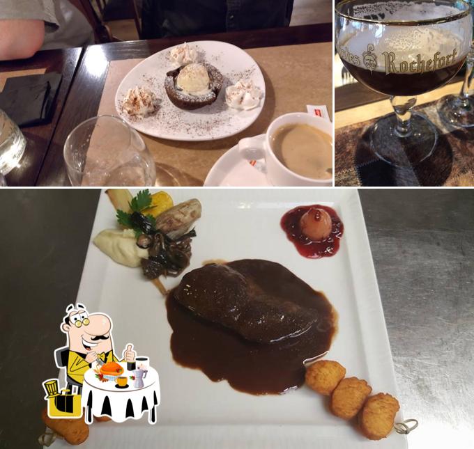 Voici l’image représentant la nourriture et bière sur Buffalo Lunch