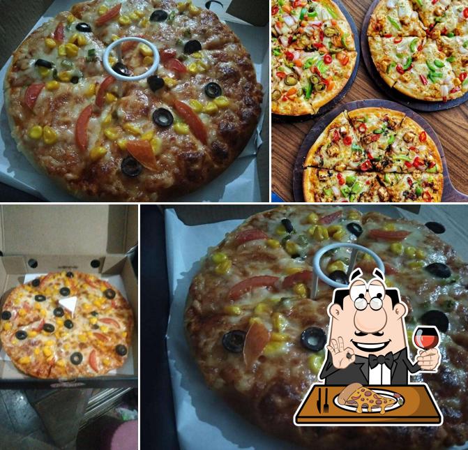 Try out different types of pizza