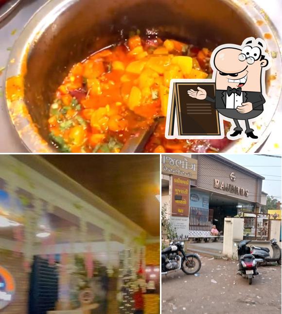This is the photo displaying exterior and food at Rajbhog Restaurant