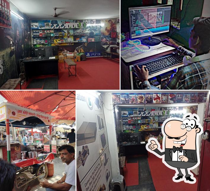 The interior of GameStation