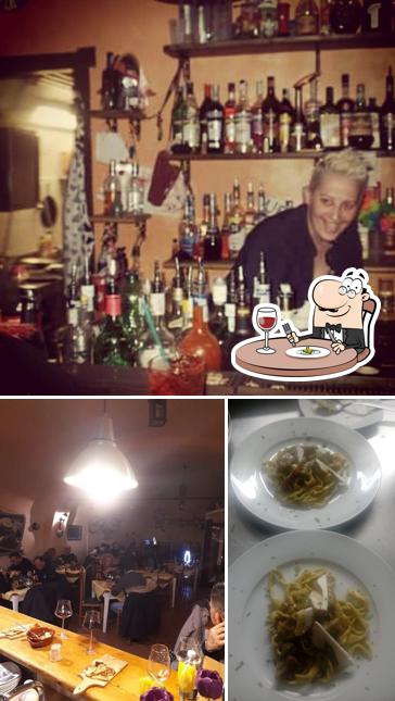 Platti al Osteria della Fondura