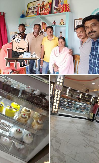 The interior of Vadalur New Krishna Bakery