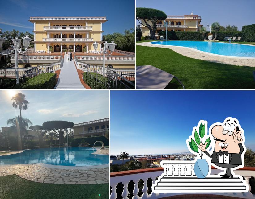 Gli esterni di Villa le Zagare Relais e SPA