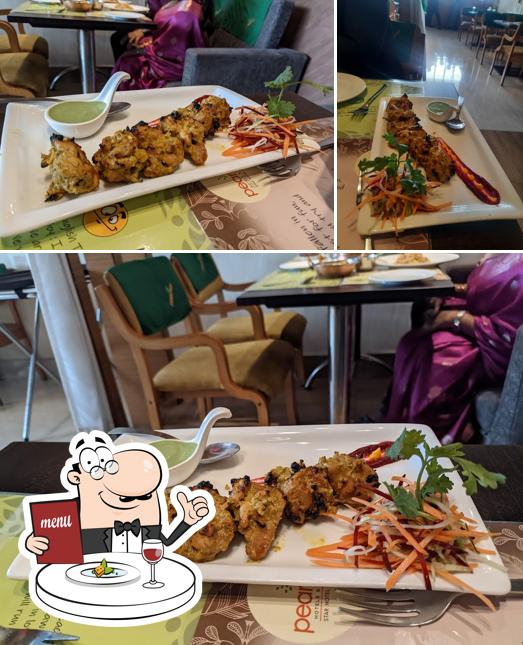 Tandoori chicken at Tanaya Restaurant