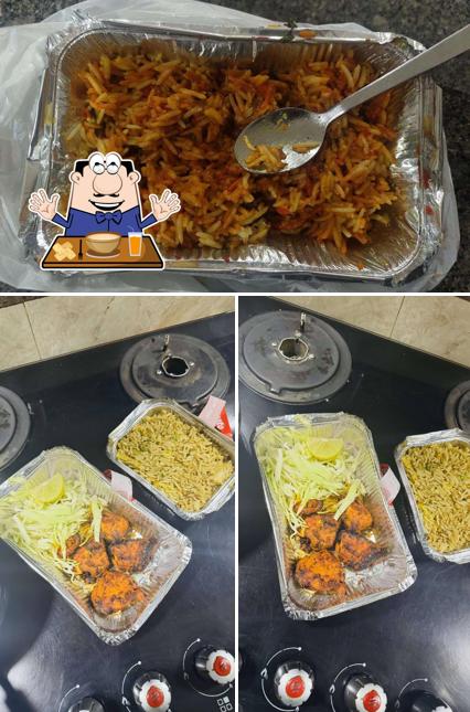 Food at Bismillah Restaurant