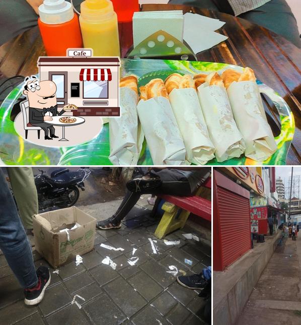 This is the photo displaying exterior and food at Kolkata Katti Rolls