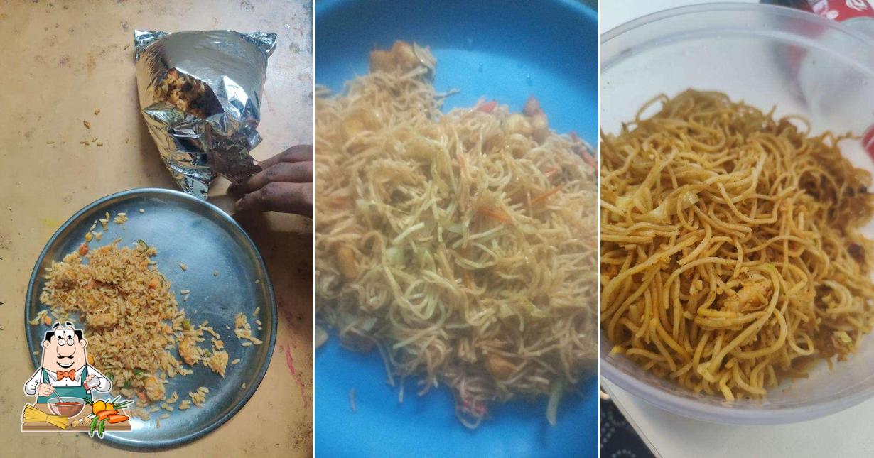 Spaghetti bolognese at Pandu Fast Food Centre