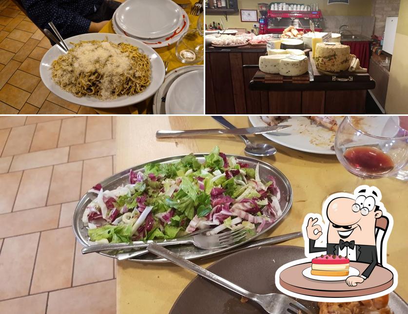 Cheesecake al Ristorante alla Via di Mezzo da Giorgione