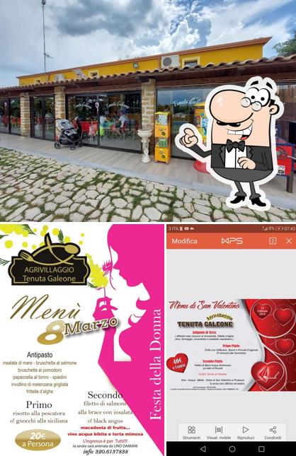 Gli esterni di Tenuta Galeone