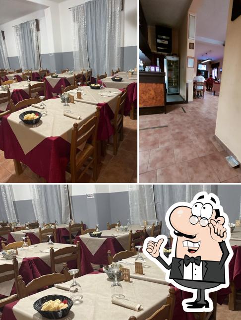 Gli interni di Trattoria Al Ristoro