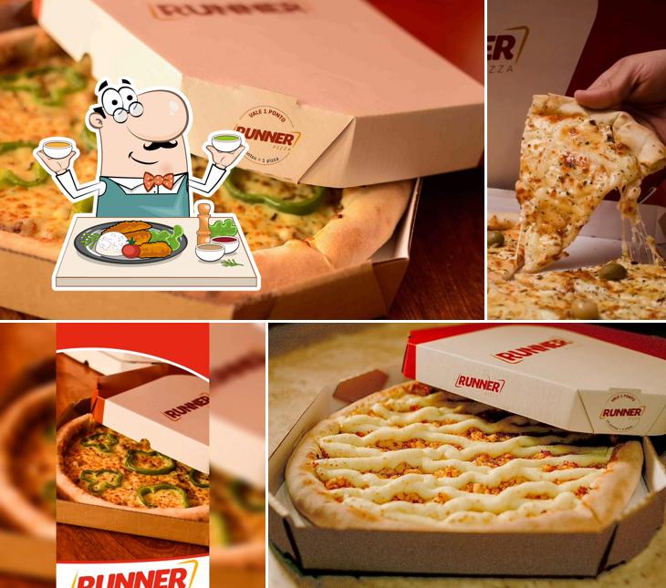 Comida em Runner Pizza