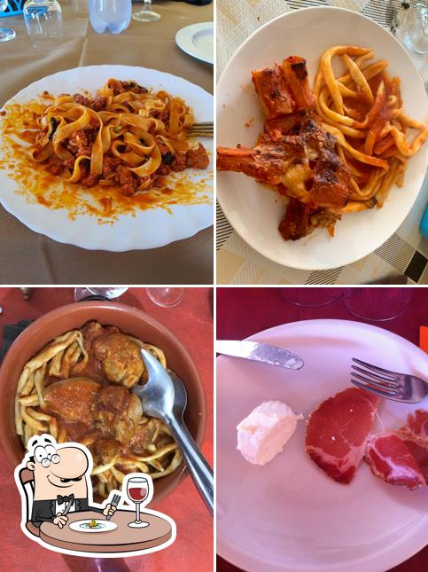 Cibo al Trattoria tipica U Tamarru