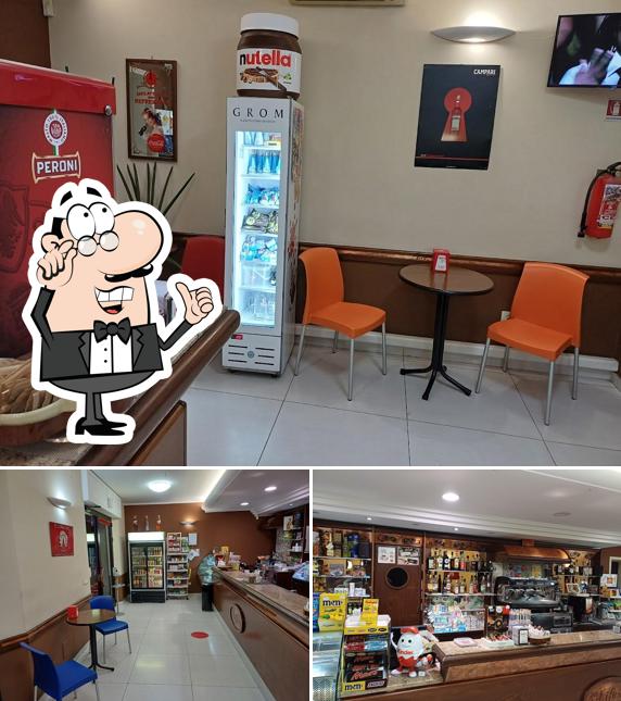 Gli interni di Bar Life