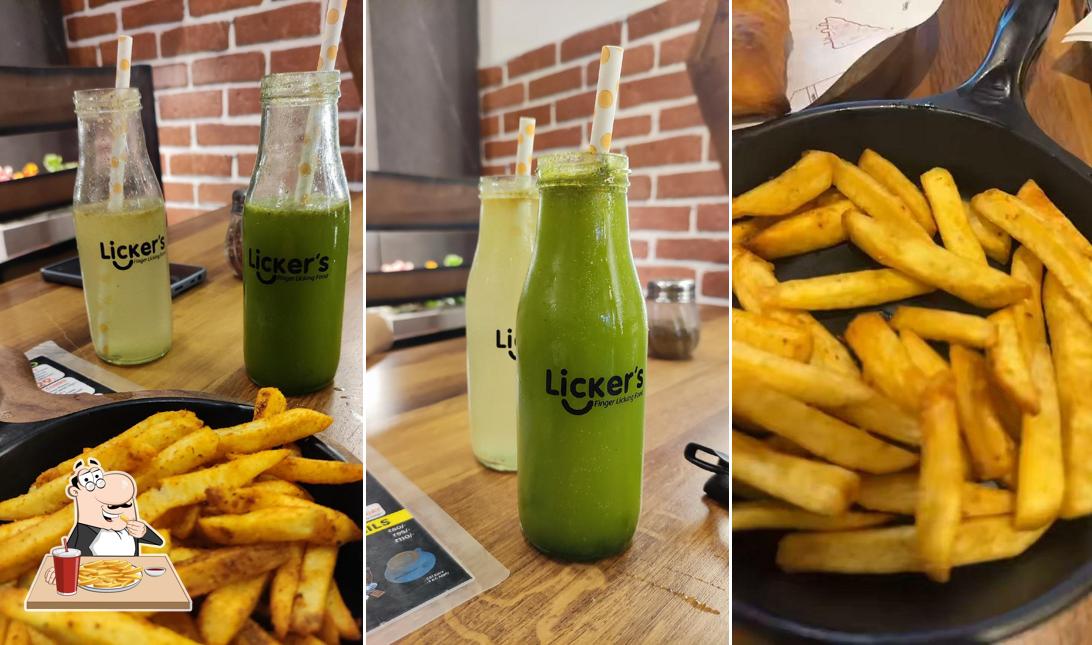 French fries at Licker's - Your Ultimate Pizza and Chinese Restaurant