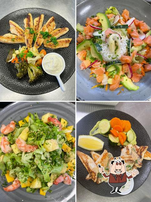 Ceviche al Restaurant de la piscine de Penthalaz